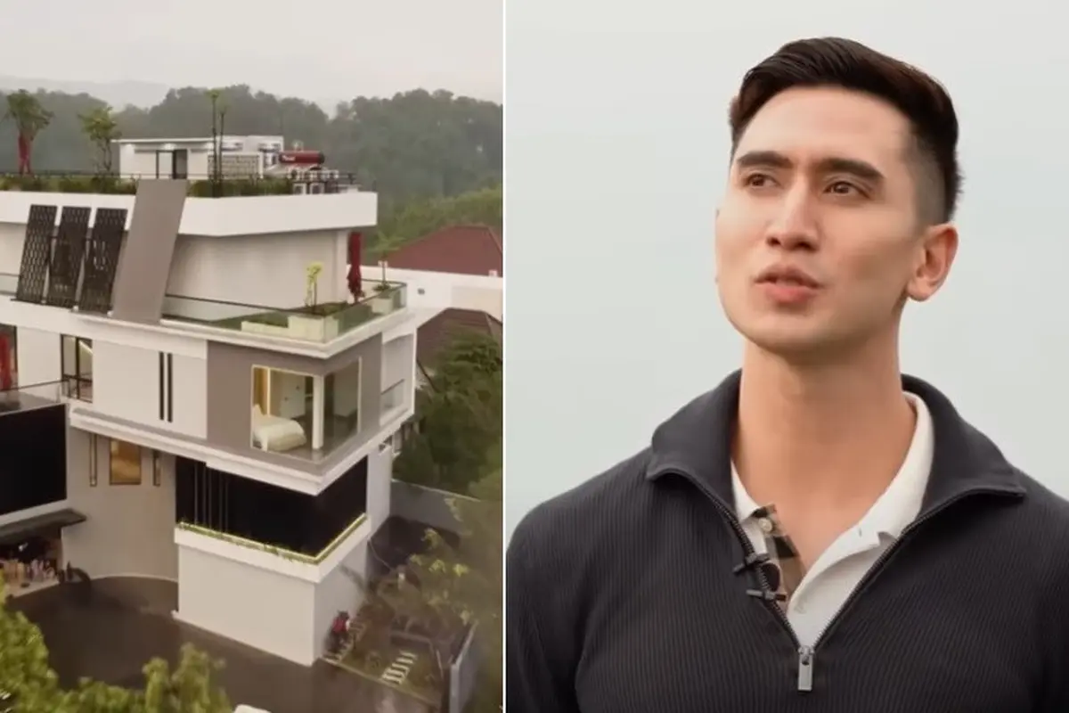 Verrel Bramasta dan rumah barunya (YouTube/AH)
