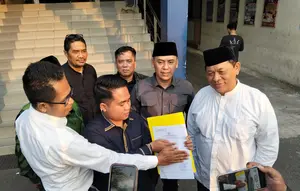 Kuasa hukum Ketua DPC PPP Jakarta Selatan, Dal Lyckhen Polisikan Sekjen dan Waketum PPP (Ady Anugrahadi/Liputan6.com)