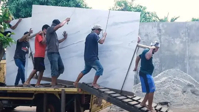 6 Potret Rancangan Rumah Baru Christian Sugiono, Ukuran Keramiknya Curi Perhatian