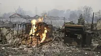 Kebakaran Hutan, 180 Rumah Hangus Sekejap di California (abcnews)