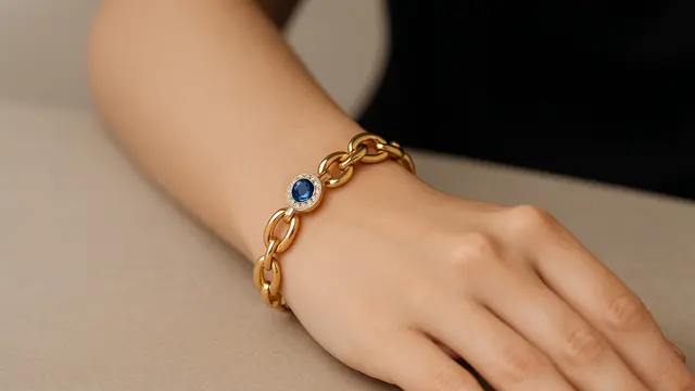 Model Gelang Emas Rantai 2025