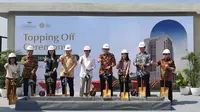 Topping Off Ceremony Hotel Tentrem Jakarta pada Kamis, 20 Juli 2023.