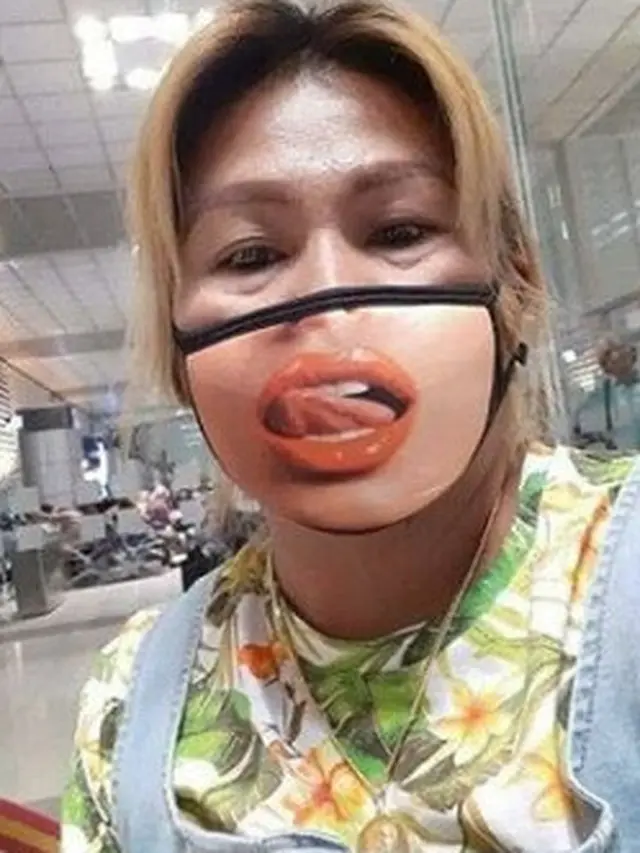 7 Potret Warga Pakai Masker Super Nyeleneh, Pengganti Masker N95