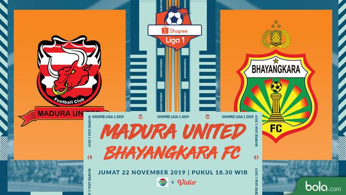 Live Streaming Indosiar Madura United Vs Bhayangkara Fc Di