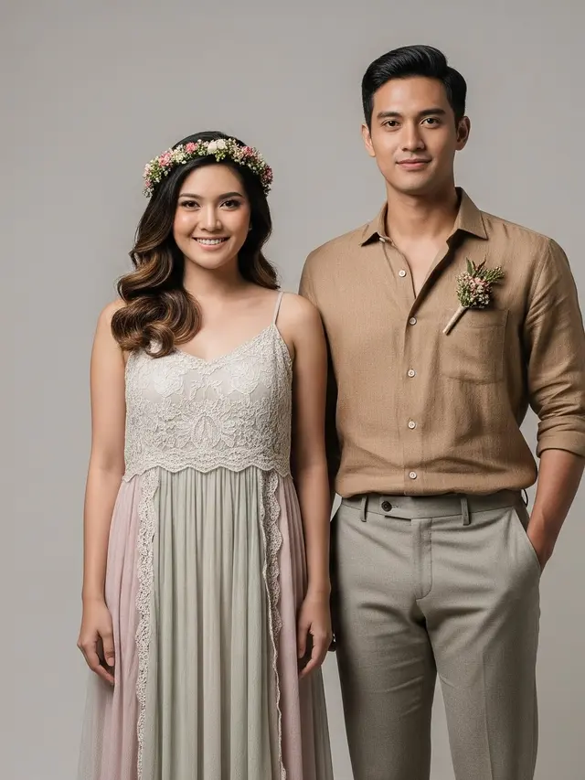 Model Baju Bridesmaid Couple Model Bohemian
