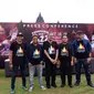Anas Syahrul Alimi saat jumpa pers Prambanan Jazz Festival 2018 di Pelataran Candi Prambanan (Liputan6.com/Switzy Sabandar)