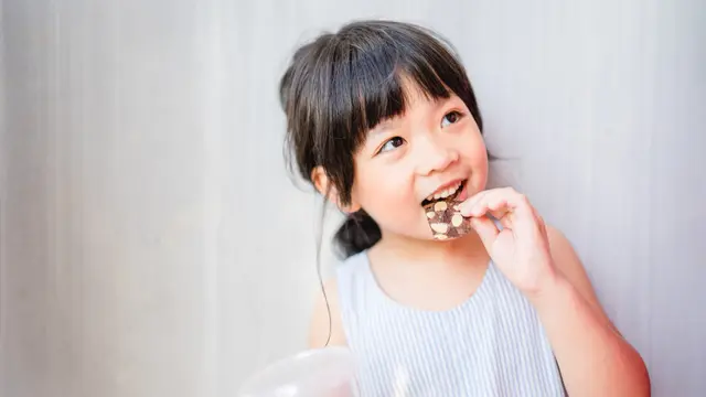 Ilustrasi camilan anak