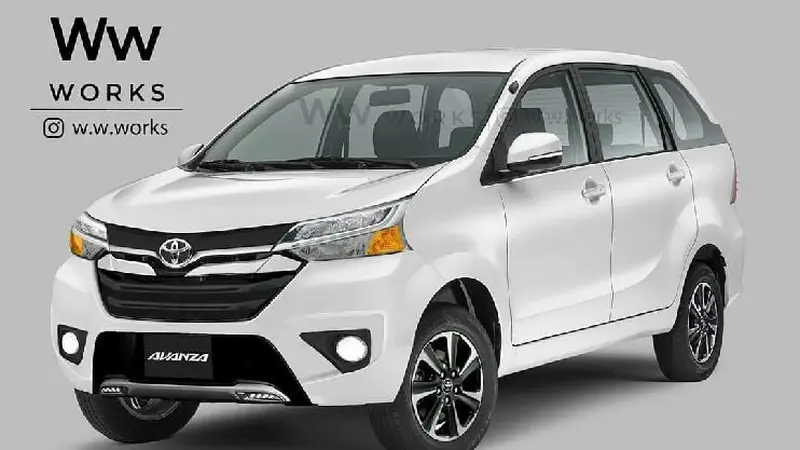 Rendering Toyota Avanza (Foto: Instagram @w.w.works)