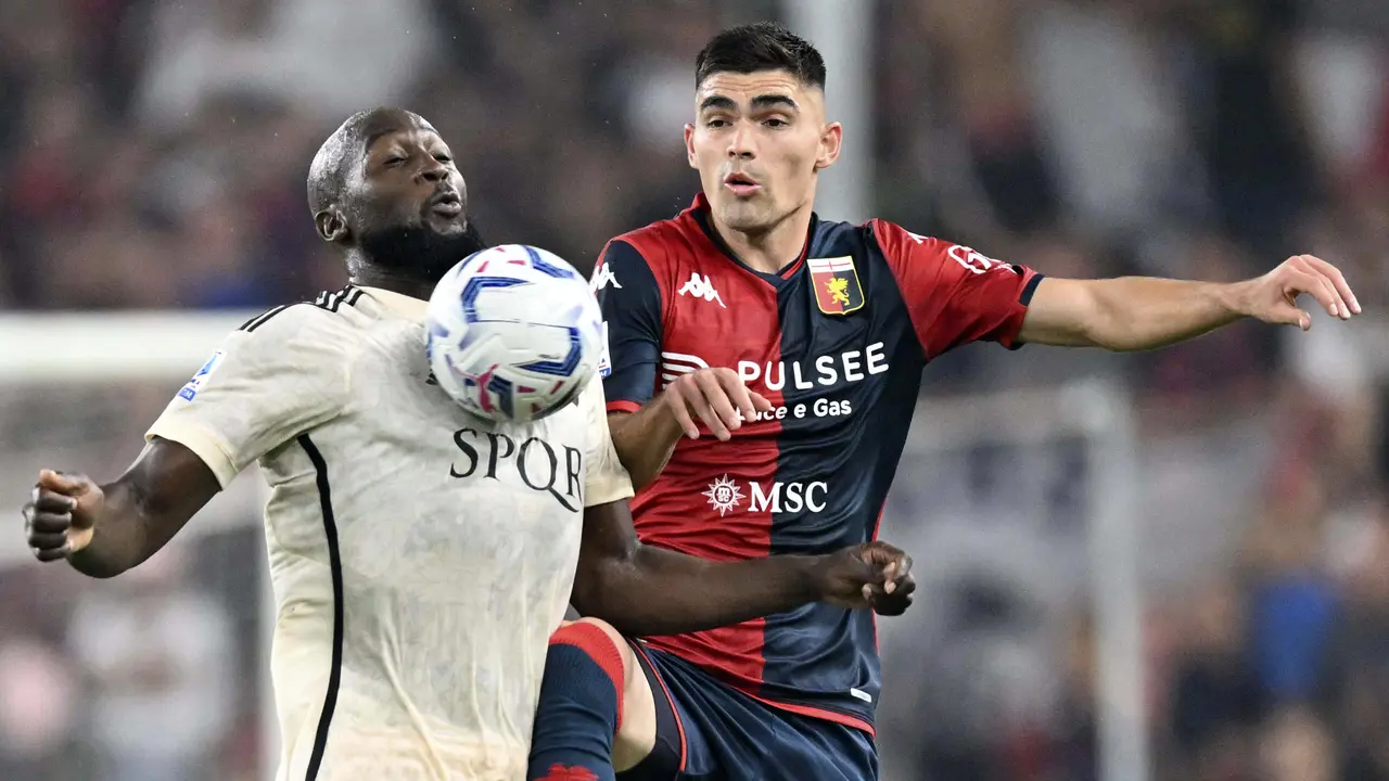 Hasil Liga Italia Genoa vs AS Roma