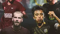 PSM Makassar vs Barito Putera - Wiljan Pluim, Everton Nascimento Vs Renan Alves, Bayu Pradana (Bola.com/Decika Fatmawaty)