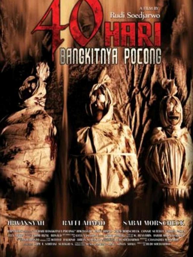 Poster film 40 Hari Bangkitnya Pocong. (Foto: Koleksi Pribadi Daniel Irawan)