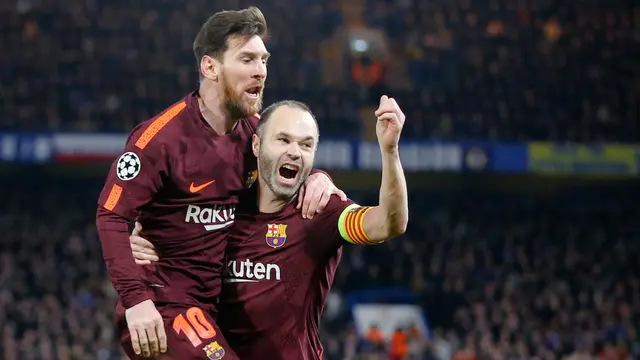 Barcelona dan Chelsea Berbagi Angka
