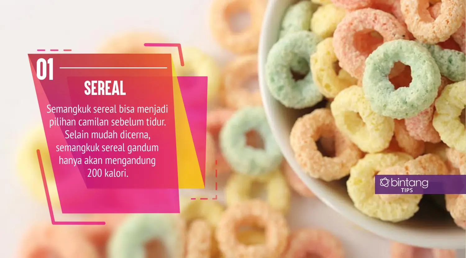 Biar kurus ini camilan yang bisa kamu santap sebelum tidur. (Foto: Daniel Kampua, Digital Imaging: Nurman Abdul Hakim/Bintang.com)