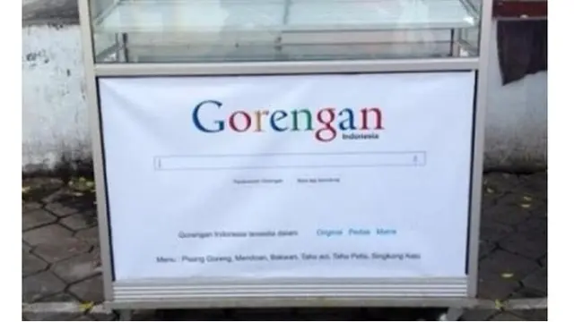 5 Spanduk Kocak Penjual Gorengan Ini Bikin Ketawa