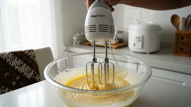 Membuat Bolu Kukus Pakai Magic Com