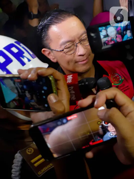 Kejaksaan Agung (Kejagung) resmi menahan Thomas Trikasih Lembong. (Liputan6.com/Herman Zakharia)