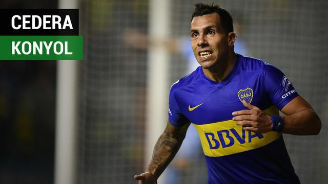 Berita video mantan striker Manchester United dan Juventus, Carlos Tevez, mengalami cedera saat bermain sepak bola di penjara. Bagaimana kisahnya?