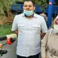 Selebgram Marissya Icha didampingi penasihat hukum, Ahmad Ramzy melaporkan Medina Zein ke Polda Metro Jaya. (Liputan6.com/ Ady Anugrahadi)