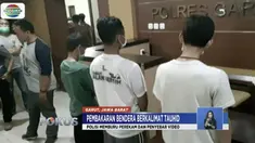 Polisi buru perekam dan pengunggah video pembakaran bendera berkalimat tauhid.