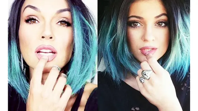 Make-Up Bikin Kandee Johnson Menjelma Beberapa Karakter