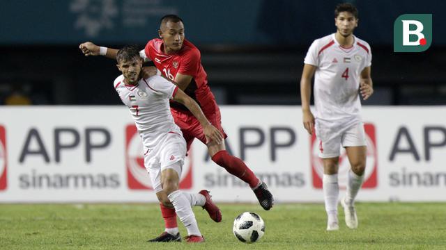 Sepak Bola : Indonesia Vs Palestina