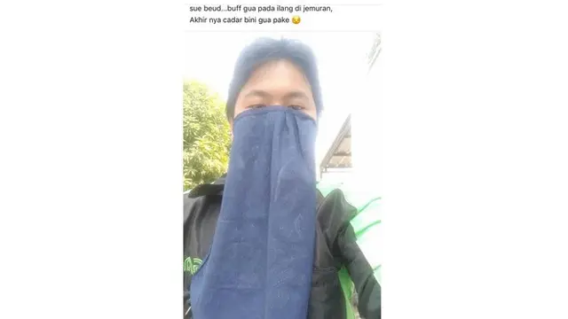 Status Kocak Driver Ojek Online Ini Bikin Ketawa Geli