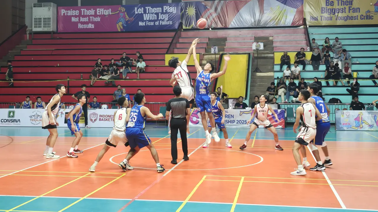 Turnamen basket Internasional CGR Children Championship 2025