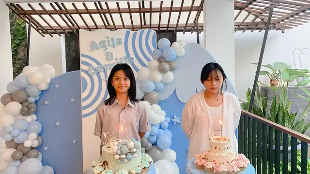 6 Potret Zaskia Gotik Rayakan Ulang Tahun Anak Sambung, Tak Dihadiri Imel PC