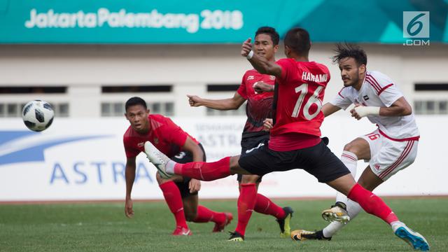 Drama Adu Penalti, Timnas Indonesia Tumbang dari UEA di Asian Games 2018