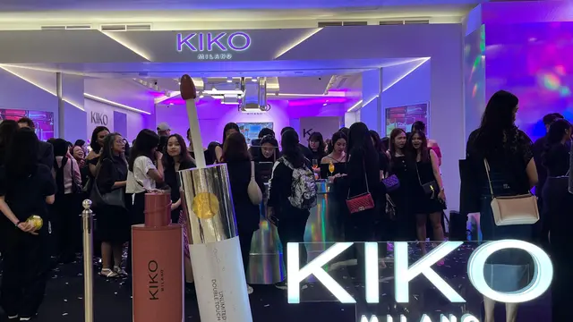 KIKO Milano membuka gerai pertama di Senayan City. (Dok/Fimela.com/Rianti Fitri Wulandari)
