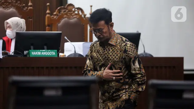 Syahrul Yasin Limpo Dituntut Hukuman 12 Tahun Penjara
