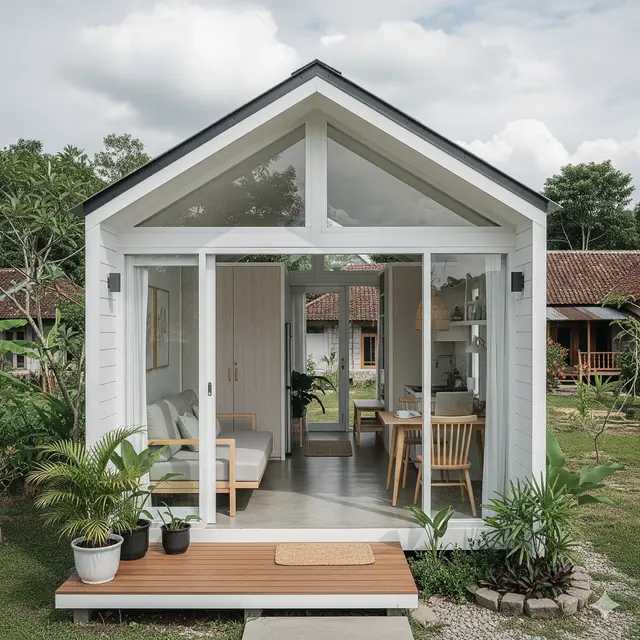 Rumah Minimalis Modern Gaya Scandinavian