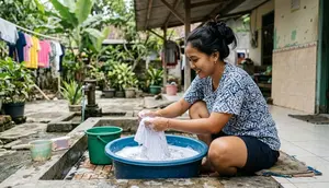 Cara Menghilangkan Noda Sunscreen dari Pakaian Putih Sebelum Menguning