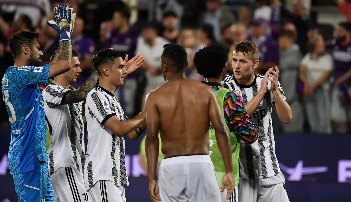 Juventus memang telah mengamankan slot ke Liga Champions di musim depan. Tetapi, catatan mereka tidak cukup bagus. Si Nyonya Tua nirgelar pertama kalinya sejak era pelatih Del Neri dan hanya mengoleksi 70 poin di liga. (AFP/Filippo Monteforte)