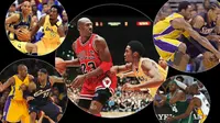 Kobe Bryant pemegang lima cincin juara NBA, dua kali menjadi Most Valuable Player di final NBA dan liga reguler, 14 kali masuk All NBA Team.