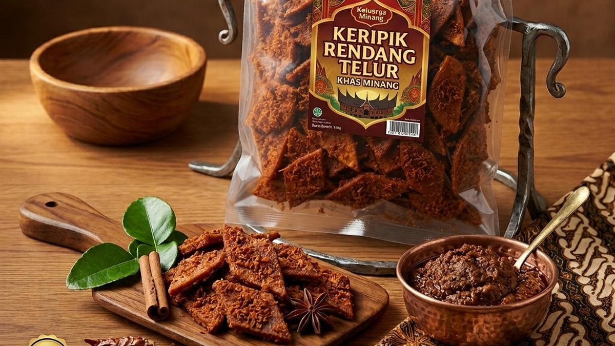 Rahasia Bumbu Keripik Rendang Telur Meresap Sempurna Tanpa Rasa Berminyak