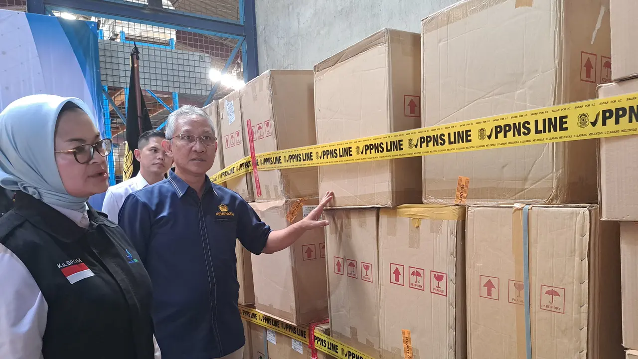 BPOM dan Bea dan Cukai Tegah 430 Karton Obat Tradisional Ilegal yang Akan Diekspor ke Uzbekistan