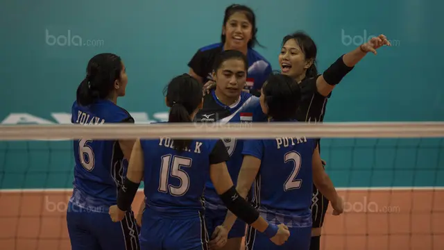 FOTO: Bungkam Vietnam, Voli Putri Indonesia ke Final