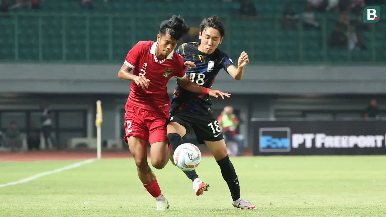 Timnas Indonesia U-17 vs Timnas Korea Selatan U-17