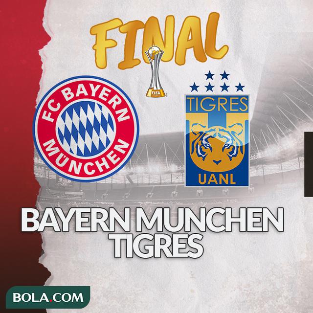 Final Piala Dunia Antar Klub: Bayern Munchen vs Tigres