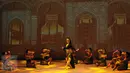 Penari Balet dari "Ballet Sumber Cipta" mementaskan pergelaran tari bertajuk "The Nutcraker in Jazz" di Graha Bakti Budaya, Jakarta, (19/12). Acara ini di pentaskan untuk umum dari tanggal 19 sampai 20 desember 2015.(Liputan6.com/JohanTallo)