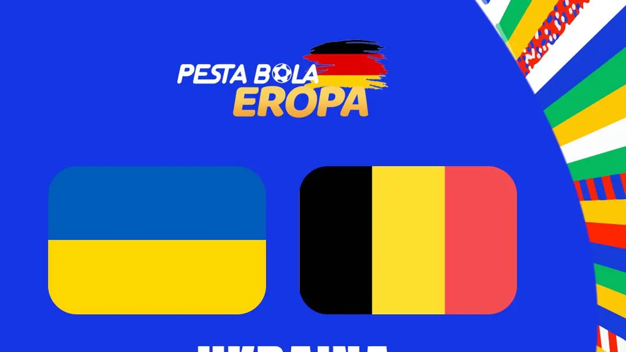 Euro 2024 - Ukraina Vs Belgia
