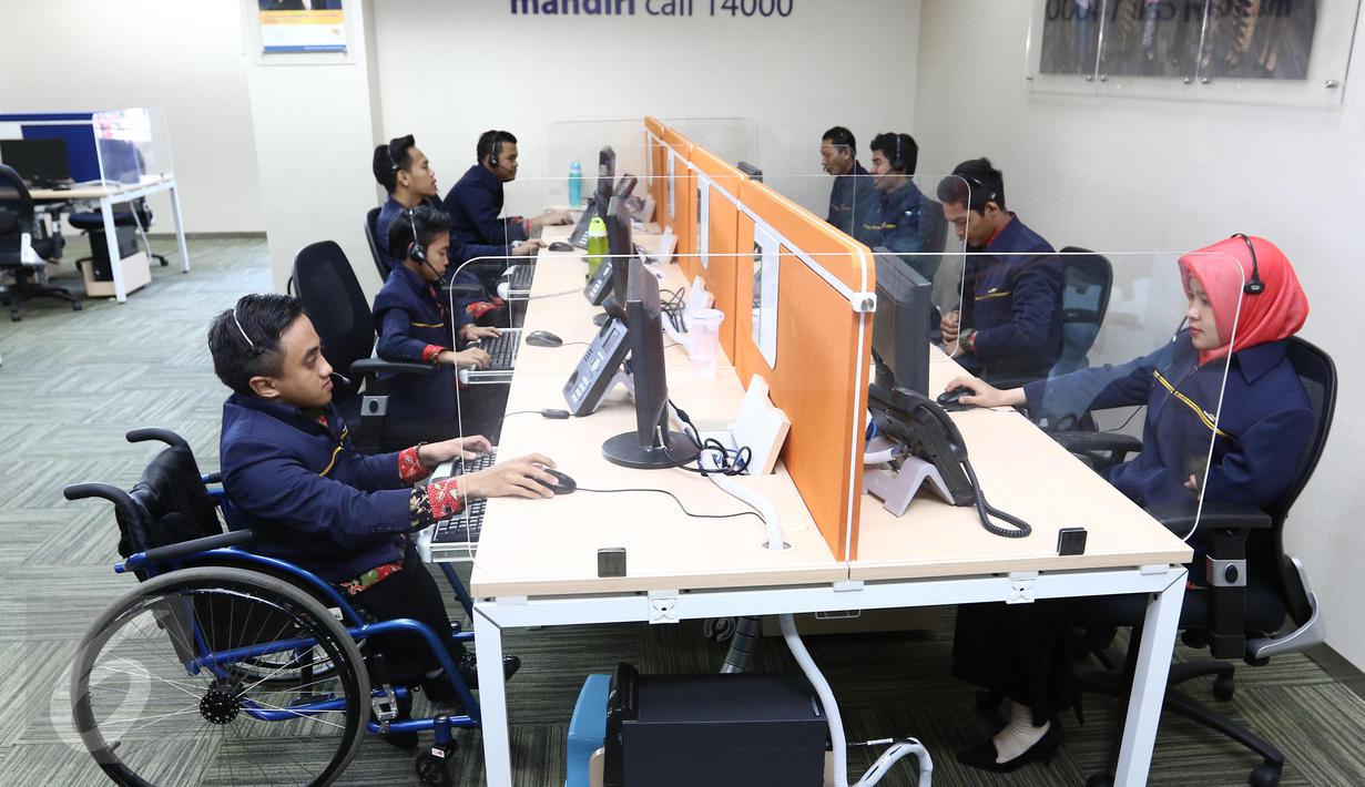 Bank Mandiri Siap Rekrut 100 Penyandang Disabilitas Jadi ...