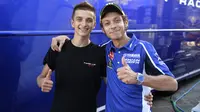 Debut memalukan Luca Marini adik tiri Valentino Rossi di kelas Moto3 di Sirkuit Misano Italia pada tahun 2013.