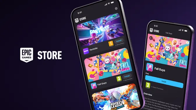 Epic Games Store kini hadir di platform Android dan iOS. (Dok: Epic Games)