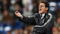 6. Fabio Capello (Juli 2006-Juni 2007), 56%, pelatih legendaris Italia itu memiliki persen kemenangan yang kurang baik dibanding pelatih top lainnya. (AFP/Javier Soriano)