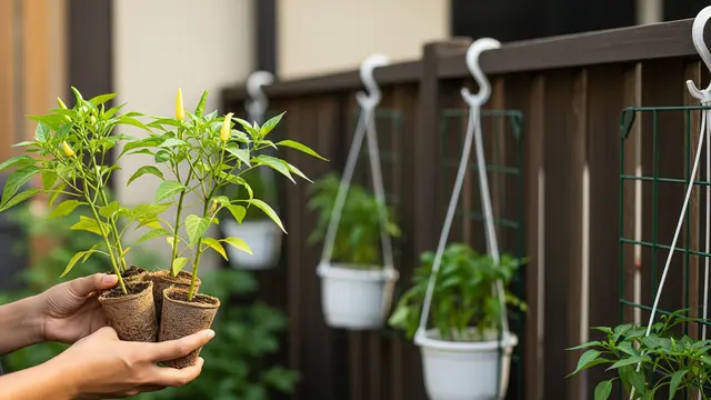 Cara Membuat Kebun Gantung Cabai Rawit di Pagar Rumah/Gemini AI