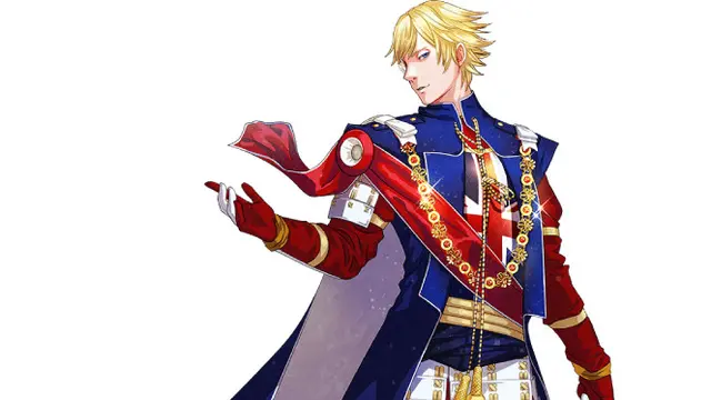 Karakter anime untuk Inggris bernama Ujiri Amu (William) sebagai salah peserta Olimpiade Tokyo 2020. Dok: world-flags.org