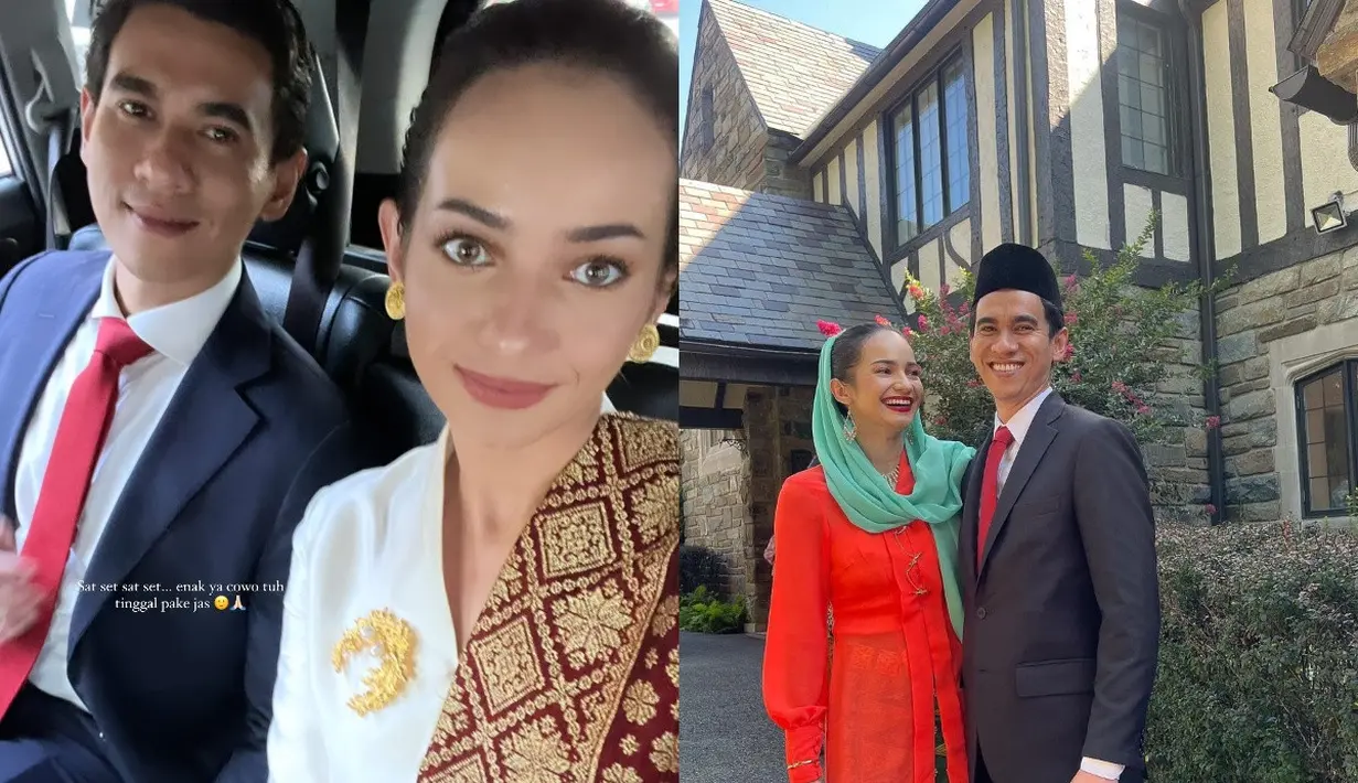 Tahun ini, Enzy Storia rayakan HUT ke-78 RI pertama di Washington DC sebagai istri Maulana Kasetra [@enzystoria]