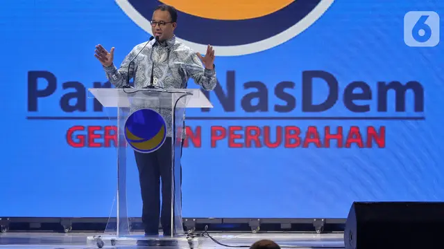 Anies Baswedan Hadir di Pembukaan Kongres II Partai Nasdem